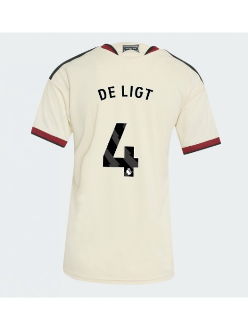 Manchester United Matthijs de Ligt #4 Ausweichtrikot für Frauen 2026-27 Kurzarm Manchester United Matthijs de Ligt #4 Ausweichtrikot für Frauen 2026-27 Kurzarm